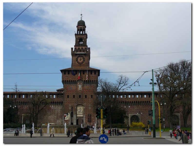 Милано,замък Сфорцеско
